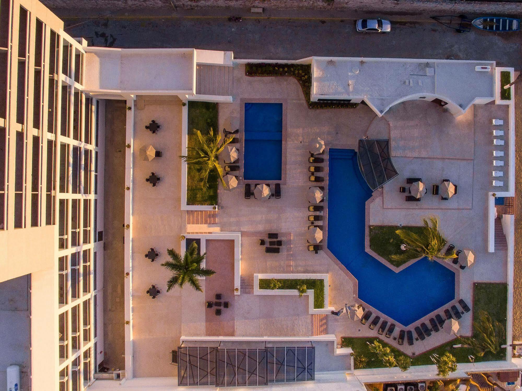 Ocean View Beach Hotel Mazatlán Eksteriør bilde